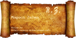 Magocs Zelma névjegykártya